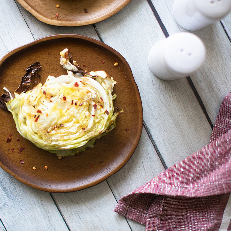 Simple Roasted Cabbage